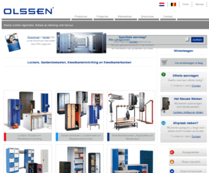 olssen.nl: Lockers, Garderobekasten, Kleedkamerinrichting en Kleedkamerbanken - Olssen.nl
Olssen, de leverancier van opbergmeubels zoals lockers, garderobekasten, golflockers, gereedschapkasten, kasten, stellingen, stoelen, werkplekken