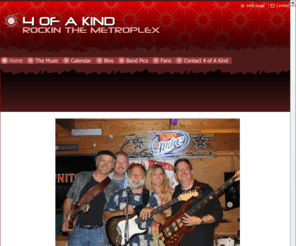 4ofakindtx.net: 4 Of A Kind - Home
4 of a kind band