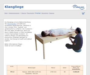 klangliegen.com: Klangliege
STEINKLANG - Obertoninstrumente - Herstellung und Verkauf