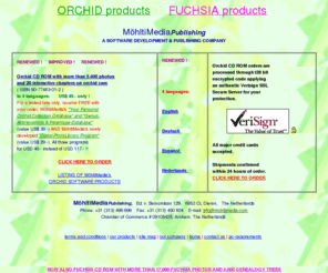 mohltimedia.com: Orchid CD ROM - Orchid Databases
Orchid - orchid cd rom with 9,400 interactive orchid photos, 20 interactive chapters on orchid care and orchids classification system fuchsia