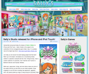 sallysgame.com: Sally's Spa and Sally's Salon games for PC/Mac, Nintendo DS and iPhone
