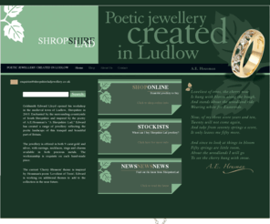 ashropshirelad.com: About Shropshire Lad Jewellery - Created in Ludlow, Shropshire - Hand-made Fine Jewellery
Shropshire Lad Jewellery
