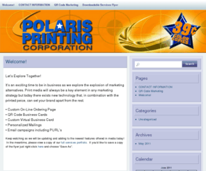 polarisprinting.com: Polaris Printing Corporation, Home
Full service commercial printer located in Blue Ash, Ohio. We are your one source for all your pinting needs. Business Cards, Brochures, Postcards, Embossing, etc.