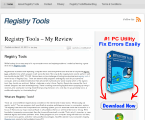 registry-tools.org: Registry Tools - My Review On Registry Tools
Registry Tools - Which registry tools are the most efficient?