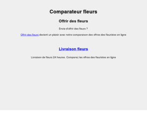 t040.com: Offrir des fleurs devient un plaisir avec notre comparaison des offres des fleuristes en ligne
Offrir des fleurs devient un plaisir avec notre comparaison des offres des fleuristes en ligne 