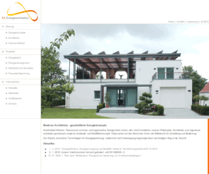 energy-architecture.com: EA EnergieArchitektur GmbH | Innovative Energielösungen »  »  »
Innovative Energielösungen