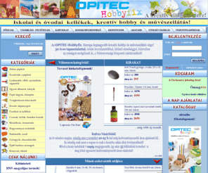 hobbylanc.com: OPITEC-Hobbyfix - kreatív hobby és művészellátás - Márkák szuper áron!
