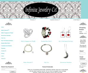 infinitejewelryco.com: Exclusive jewelry from best-selling books and original designs by Infinite Jewelry Co.
Exclusive jewelry from best-selling books and original designs by Infinite Jewelry Co.