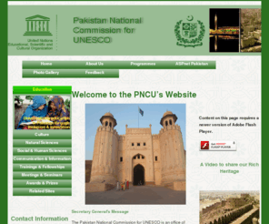 pncugovpk.org: PNCU - Pakistan National Commission for UNESCO
PNCU - Pakistan National Commission for UNESCO