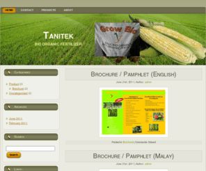 tanitek.com: Tanitek
Bio Organic Fertilizer