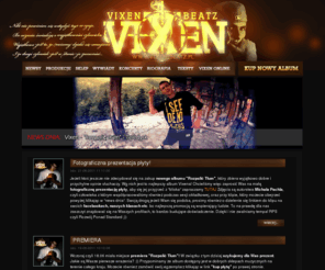 vixen-beatz.pl: Vixen - Strona główna
Vixen-beatz.pl - oficjalna strona polskiego rapera, Vixen producent muzyczny, producent bitów