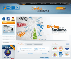 dbn-web.com: DBN:AGENCE DE COMMUNICATION ET DE PUBLICITE
DBN est une Agence Spécialisée en communication et publicité. Nous disposons d'une équipe jeune et dynamique dont l'objectif est de vous fournir une gamme complète de prestations et de stratégies liées au Web et aux supports graphiques.