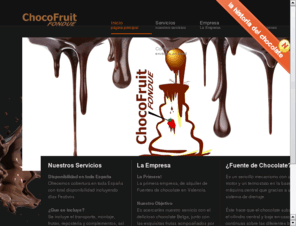 alquilerfuentedechocolate.com: ChocoFruitFondue - Alquiler de Fondues de Chocolate
ChocoFruitFondue  - Dale a tu evento un toque especial con nuestras fuentes de chocolate.