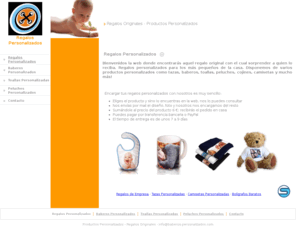 baberos-personalizados.com: Regalos Personalizados - Regalos Personalizados
Venta de regalos personalizados, regalos originales, regalos para bebes