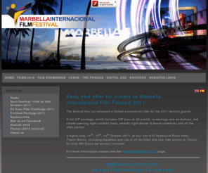 marbellafilmfestival.com: Marbella International Film Festival
 Marbella film festival website