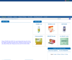 pharimexco.com: Dược Phẩm Cửu Long
CÔNG TY CỔ PHẦN DƯỢC PHẨM CỬU LONG
