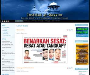 al-qayyim.net: Institut al-Qayyim - Laman Utama
Joomla - the dynamic portal engine and content management system