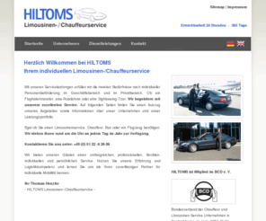 hiltoms.de: Hiltoms Limousinen-/ Chauffeurservice
