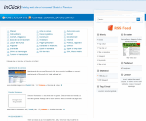 inclick.ro: InClick Catalog web site-uri romanesti Gratuit si Premi..
Apartamente de vanzare Director Romanesc POZE INDECENTE Superwebsite - Libertate financiara Turnare sape, pardoseli industriale, executie sape Plan de Afaceri Dezmembrari auto Portal Webmaster - Comun