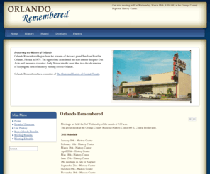 orlandoremembered.com: Orlando Remembered
Joomla! - the dynamic portal engine and content management system