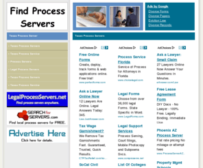 texasprocessserver.info: Texas Process Servers
Texas process server / service information.