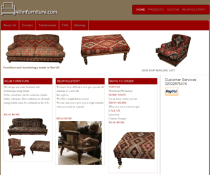 chitak.co.uk: HOME
kilim furniture, kilim upholstered furniture