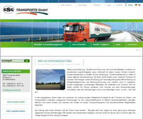 gsg-transporte.com: GSG Transporte GmbH
Herzlich willkommen bei GSG Transporte GmbH - Wir setzen Maßstäbe