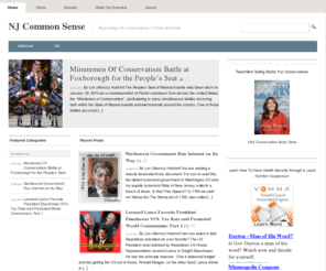 njcommonsense.com: NJ Common Sense
Information and opinion to shed light on the NJ and National Government.