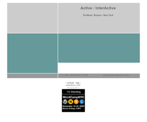 active-interactive.com: Active / InterActive: Portland - Boston - New York
engaging, practical, interactive communication solutions for results-driven organizations.