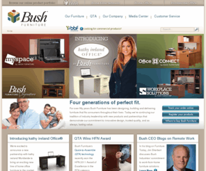 bush-desk.com: Bush Furniture | my|space, Bush Signature, Office Connect, Workplace Solutions
Bush Furniture, over 50 years of producing and distributing ready-to-assemble furniture with innovative design, trusted quality, and lasting value.
