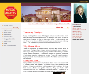 karenpeerless.com: Karen Peerless - Peerless Properties
Metro Brokers, Inc. real estate