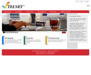 telnetwork.it: Telnet Internet Provider
Telnet, dal 1994 il tuo provider