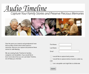 ekcco.com: Audio Timeline - Capture Family Memories and Stories
Audio Timeline - Record and Share Family Stories and Audio Memories
