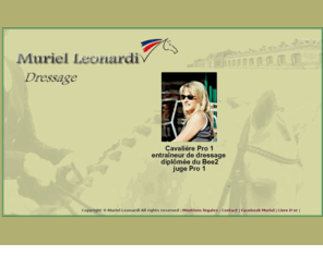 muriel-leonardi.com: Muriel Leonardi
Muriel Leonardi, Dessage, juge prod, cavaliere pro