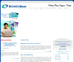 pbb.com.ph: Philippine Business Bank - a savings bank
