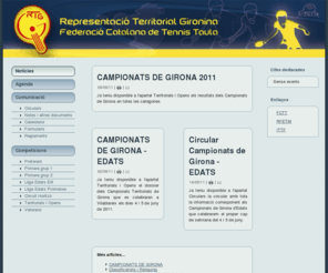 ttgirona.com: RTG - Notícies
RTG - Representació Territorial Gironina de Tennis Taula
