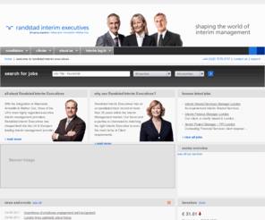 albemarleexecutive.com: Executive Interim Management – Interim Management Services – Interim Recruitment
Part of Randstad Group, Albemarle Interim Management Limited is the UK’s leading company dedicated to providing executive interim management services to companies.