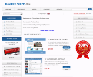 classified-scripts.com: Classified-Scripts.com - Purchase Classified Ads Software right now!
Classified-Scripts.com Purchase Classified Ads Software right now!