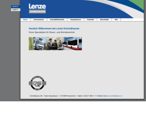 lenze-schmidhauser.com: www.lenze-schmidhauser.ch | Ihr Spezialist für Steuer- und Antriebstechnik
