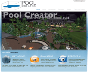 poolcreator.com: Pool Creator
Pool Creator offers an intelligent solution for swimming pool professionals, landscape designers, and the individual enthusiast.