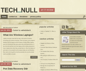 technull.com: IT Review
An IT Review