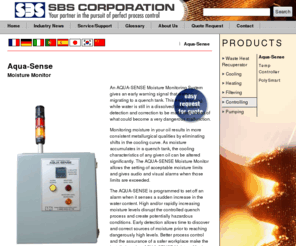 aquasensesafety.com: SBS Corporation - Aqua-Sense
SBS Corporation - Engineered products for fluid cooling, heating, filtering and handling - Controlling Products