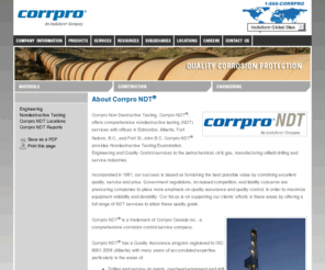 corrprondt.com: Corrpro NDT
Non-Destructive Testing Services