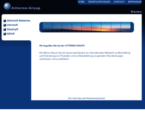 niflo.biz: Attorno-Group Homepage
Der internationale Netzwerkspezialist