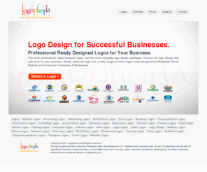 logophoria.com: LOGOPHORIA Logos - Logos, Company Logos, Business Logos, Corporate Logos, Ready Designed Logos. Logo Design for Successful Businesses.
 The most professional ready designed logos and the most complete logo design packages. Choose the logo design that suits best for your business.  