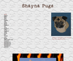 shaynapugs.com: home
This web site is about my pugs, Shayna Pugs.