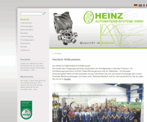 heinz-automation.de: HEINZ AUTOMATIONS-SYSTEME GmbH - Schrittgetriebe, Pendelgetriebe, Schaltgetriebe, Kurvengetriebe, Rundtische | Startseite
Schrittgetriebe, Schaltgetriebe, Rundschalttische, Kurvengetriebe, Taktgetriebe, Rundtische, Pendelgetriebe, 
Schrittschaltgetriebe, Getriebe, Heinz, Automation, Manifold, Globoidgetriebe, Parallelgetriebe, Kurven, Trommelkurven, 
Hubgetriebe, Schwenkgetriebe, Kurvengesteuert, Cam, Gear, Box, Maschinenbau,