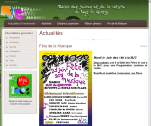 mjcpaysdequintin.org: Mjc du Pays de Quintin - Actualités
Joomla! - le portail dynamique et système de gestion de contenu