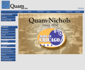 quamspeakers.com: Quam-Nichols Company
Quam-Nichols Company manufactures a wide scope of loudspeaker and installation solutions for the changing installed sound industry. If the project involves signaling, sound masking, voice or music, look to Quam as your problem solver.