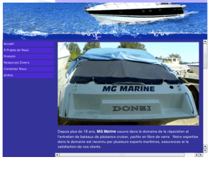 reparationdebateauxmg.com: M.G.MARINE
mg-marine.com